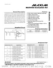 MAX4450EVKIT datasheet pdf MAXIM - Dallas Semiconductor