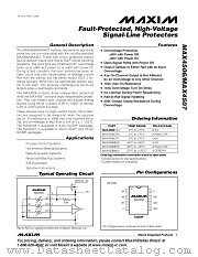 MAX4507 datasheet pdf MAXIM - Dallas Semiconductor
