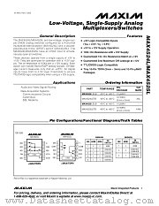 MAX4525L datasheet pdf MAXIM - Dallas Semiconductor