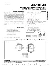 MAX4644 datasheet pdf MAXIM - Dallas Semiconductor