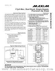 MAX479 datasheet pdf MAXIM - Dallas Semiconductor