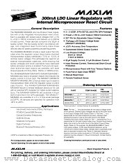 MAX6472 datasheet pdf MAXIM - Dallas Semiconductor