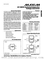 MAX665 datasheet pdf MAXIM - Dallas Semiconductor