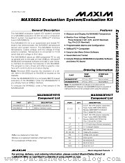 MAX6683EVKIT datasheet pdf MAXIM - Dallas Semiconductor