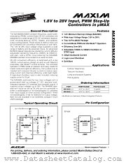 MAX669 datasheet pdf MAXIM - Dallas Semiconductor