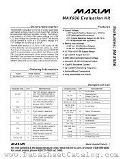 MAX686EVKIT datasheet pdf MAXIM - Dallas Semiconductor