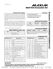 MAX7432EVKIT datasheet pdf MAXIM - Dallas Semiconductor
