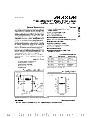 MAX746 datasheet pdf MAXIM - Dallas Semiconductor