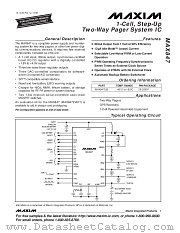 MAX847 datasheet pdf MAXIM - Dallas Semiconductor