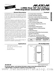 MAX8529 datasheet pdf MAXIM - Dallas Semiconductor