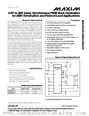 MAX8553 datasheet pdf MAXIM - Dallas Semiconductor