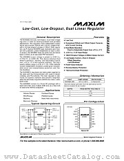 MAX8862 datasheet pdf MAXIM - Dallas Semiconductor