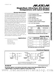 MAX9693 datasheet pdf MAXIM - Dallas Semiconductor