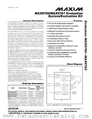 MAX9760EVKIT datasheet pdf MAXIM - Dallas Semiconductor