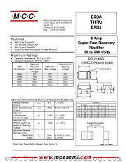 ER8B datasheet pdf Micro Commercial Components
