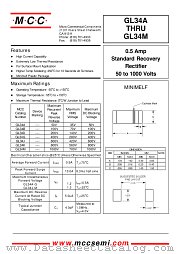 GL34K datasheet pdf Micro Commercial Components