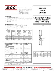 GP02-60 datasheet pdf Micro Commercial Components