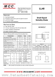 LL48 datasheet pdf Micro Commercial Components