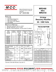 MR2406 datasheet pdf Micro Commercial Components