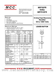 MR752FR datasheet pdf Micro Commercial Components