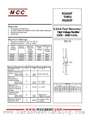 R6000F datasheet pdf Micro Commercial Components