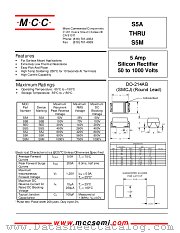 S5K datasheet pdf Micro Commercial Components