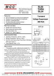 SL24 datasheet pdf Micro Commercial Components