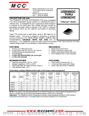 USB0803C datasheet pdf Micro Commercial Components