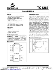 TC1266 datasheet pdf Microchip