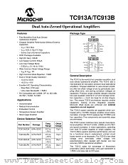 TC913B datasheet pdf Microchip