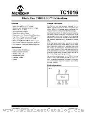 TC1016 datasheet pdf Microchip