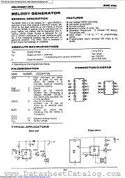 MMC334 datasheet pdf Microelectronica