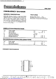 MMC362 datasheet pdf Microelectronica