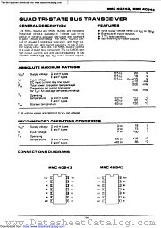MMC40943 datasheet pdf Microelectronica