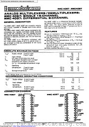 MMC4067 datasheet pdf Microelectronica