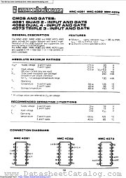 MMC4081 datasheet pdf Microelectronica