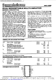 MMC4098 datasheet pdf Microelectronica