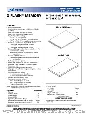 MT28F640J3 datasheet pdf Micron Technology