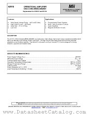 42115 datasheet pdf Micropac Industries