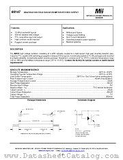 66147-102 datasheet pdf Micropac Industries