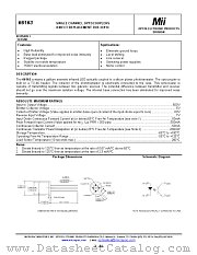 66163-011 datasheet pdf Micropac Industries