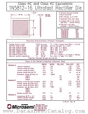 1N5816HCE datasheet pdf Microsemi