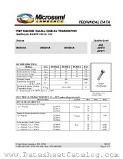 JAN2N2945A datasheet pdf Microsemi