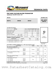 JAN2N4930 datasheet pdf Microsemi