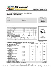 JAN2N5039 datasheet pdf Microsemi