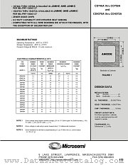 CD4371A datasheet pdf Microsemi