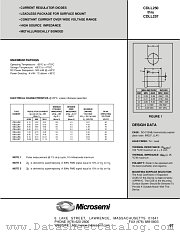 CDLL257 datasheet pdf Microsemi