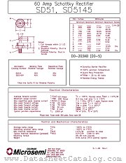 SD5145 datasheet pdf Microsemi