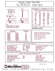 S50420 datasheet pdf Microsemi