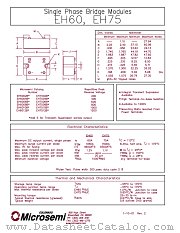 EH7510B datasheet pdf Microsemi